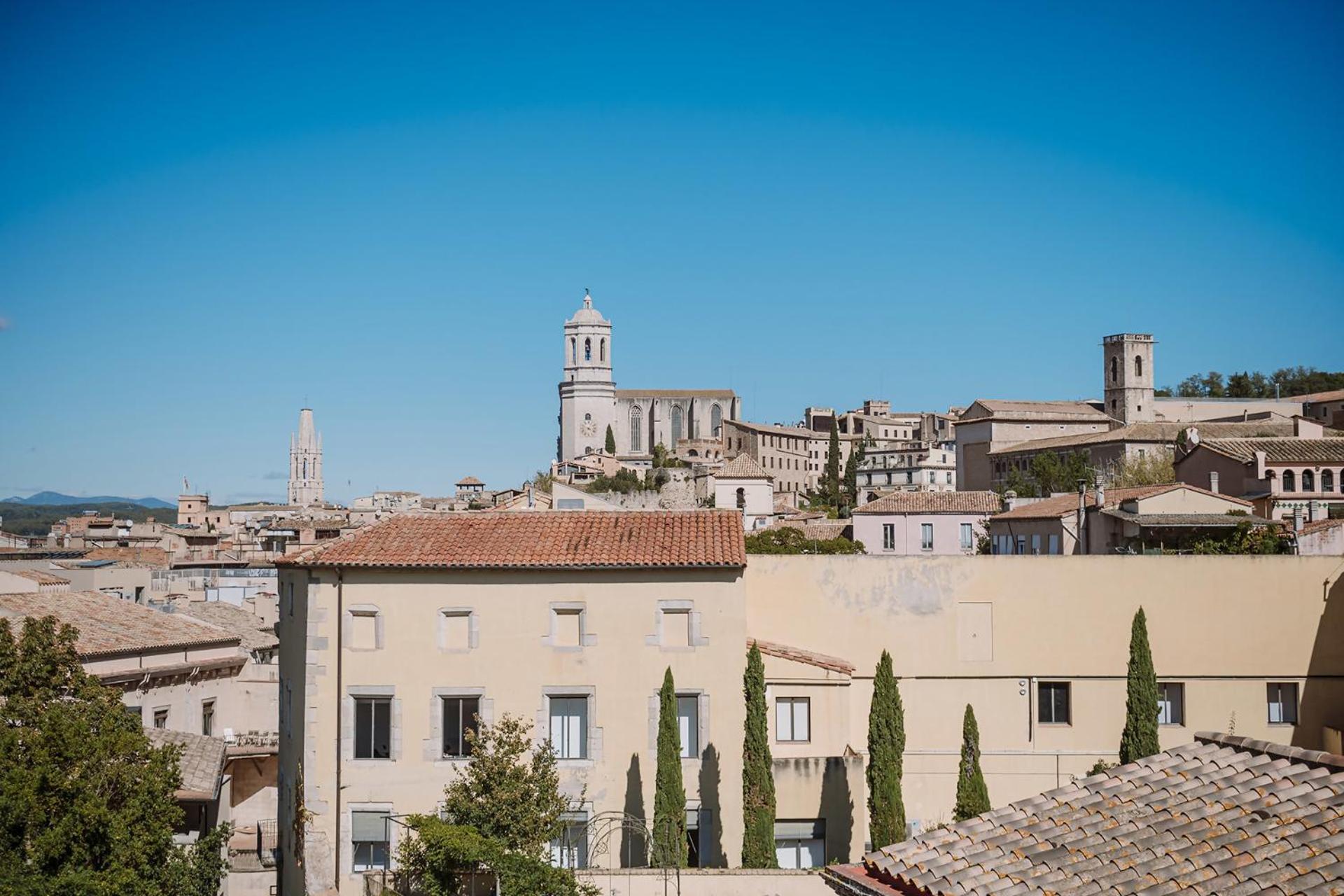 Romantic Duplex With Terrace And Great Views Gérone Extérieur photo