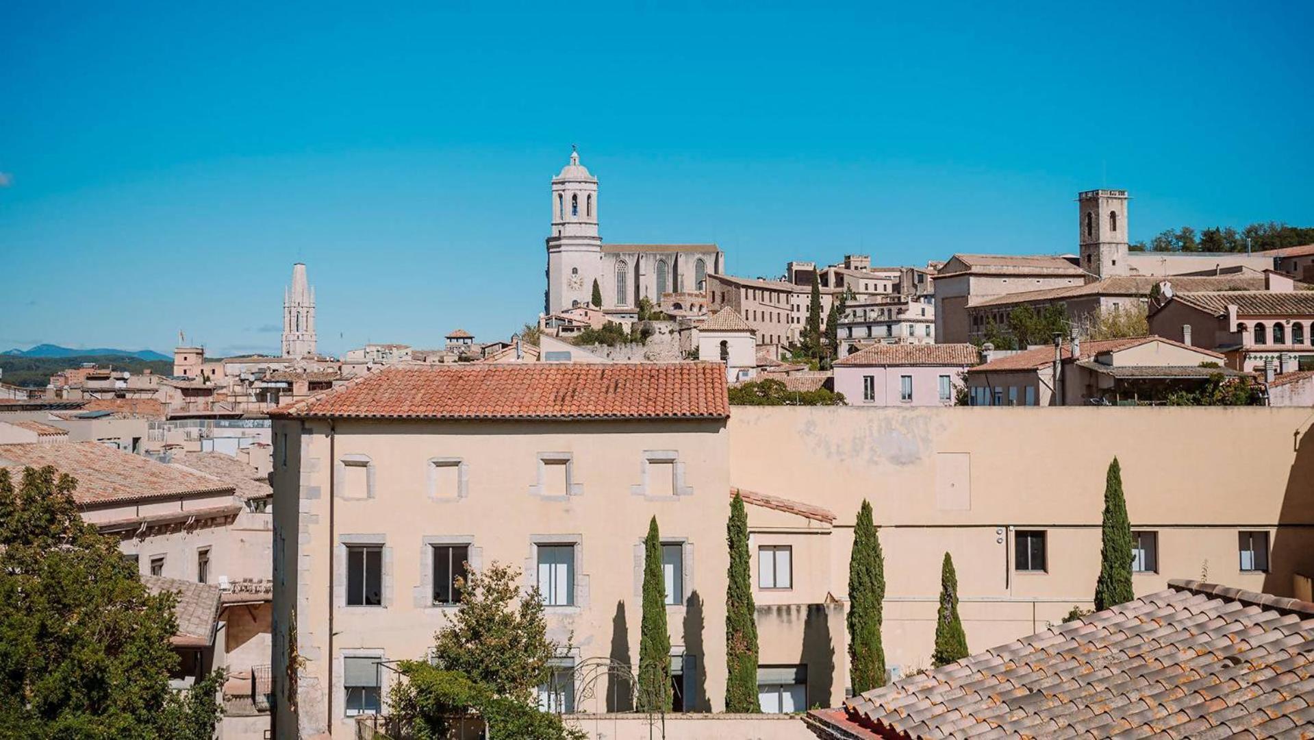Romantic Duplex With Terrace And Great Views Gérone Chambre photo