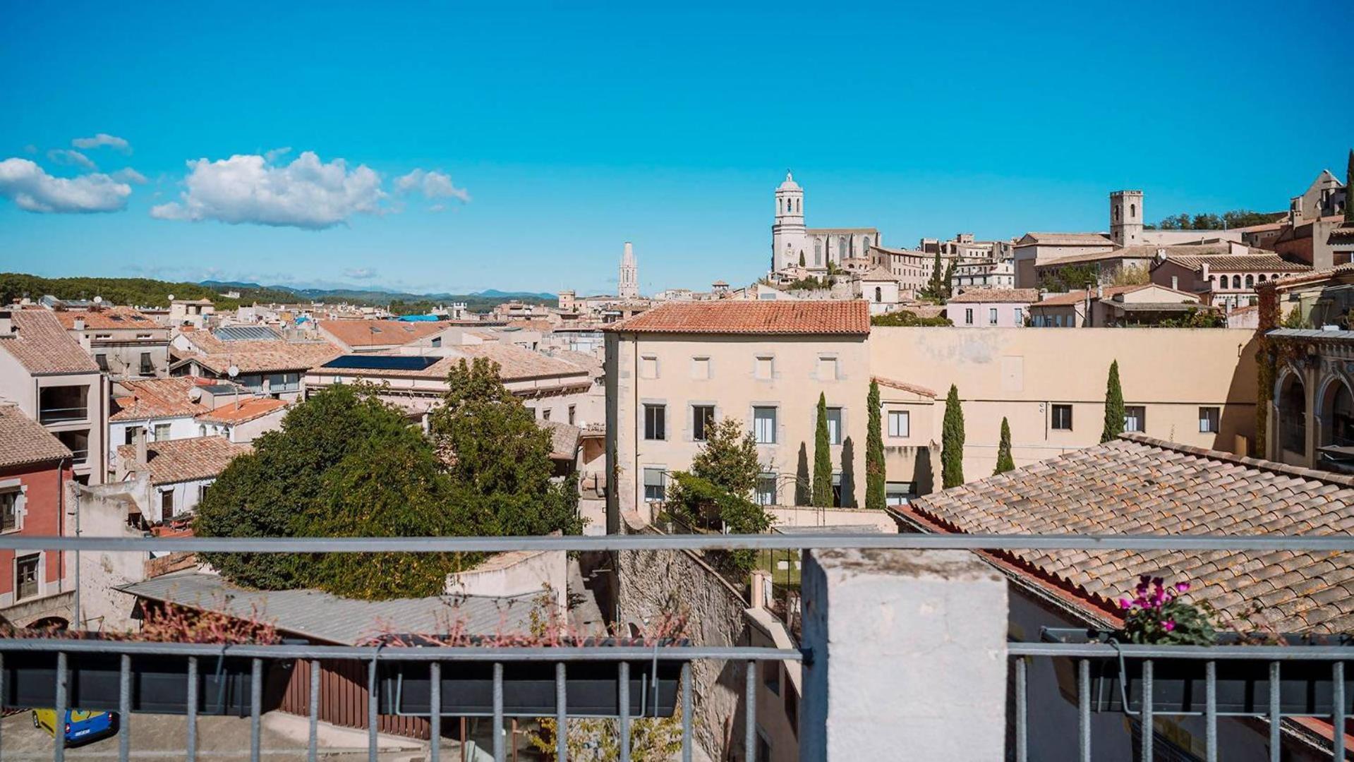 Romantic Duplex With Terrace And Great Views Gérone Chambre photo