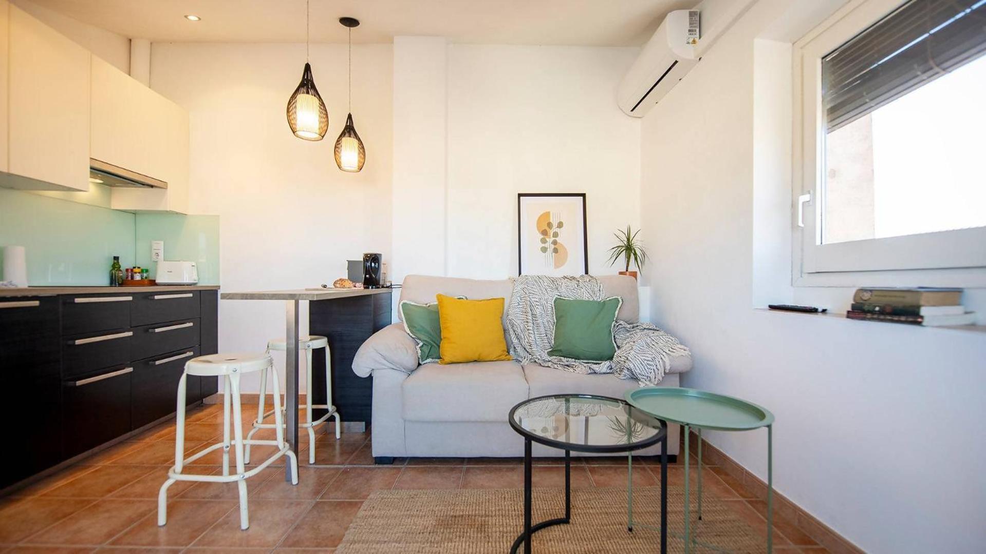 Romantic Duplex With Terrace And Great Views Gérone Chambre photo